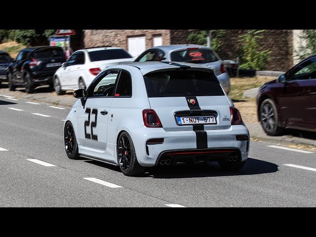 Abarth compilation - Sounds, accelerations, pops & bangs