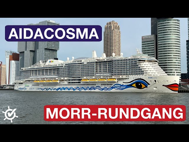 AIDAcosma: Morr-Rundgang und Schiffstour - der AIDA-Neubau im Detail
