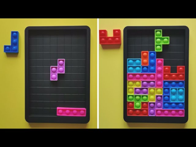 Pop It Tetris Jigsaw Puzzle Game