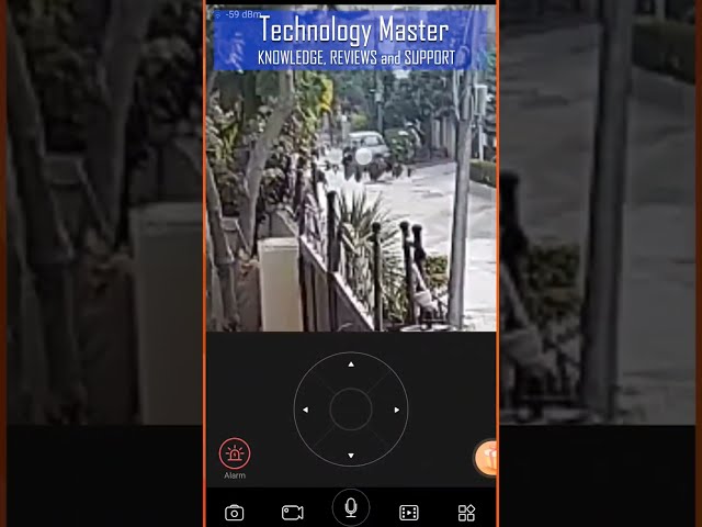 Live Zoom Test Dual Lens WIFI Smart Outdoor Camera V380 | Technology Master