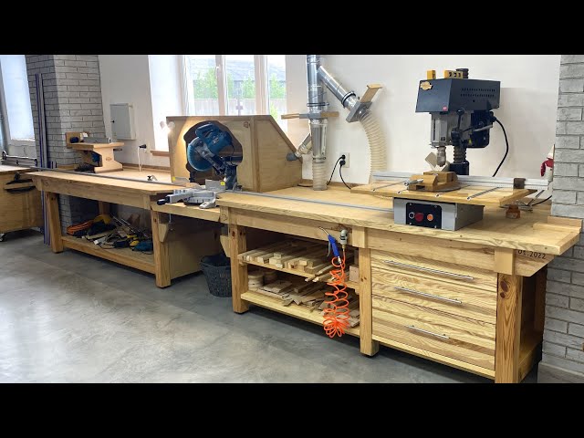 Giant Miter Saw Station PART 2
