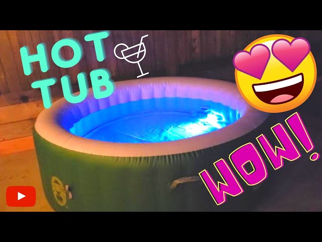 Hot Tub Coleman Spa SalusSpa Inflatable Jacuzzi! Cheap Portable!
