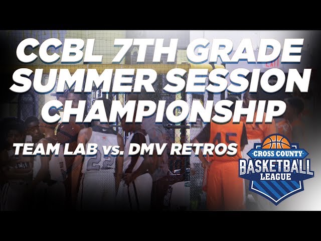 CCBL 7th Grade Summer Session Championship