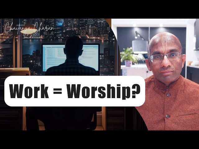 Does Bhagavad-gita teach: Work is Worship? @ Narayan Murthy 70-hour workweek recommendation