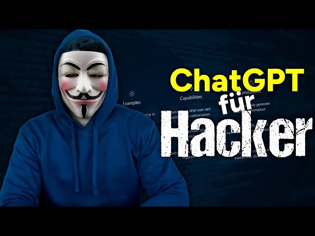 Hacken mit ChatGPT - So schützt du dich! (IT Security Einführung Deutsch)