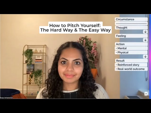 How to Pitch Yourself: The Hard Way & The Easy Way