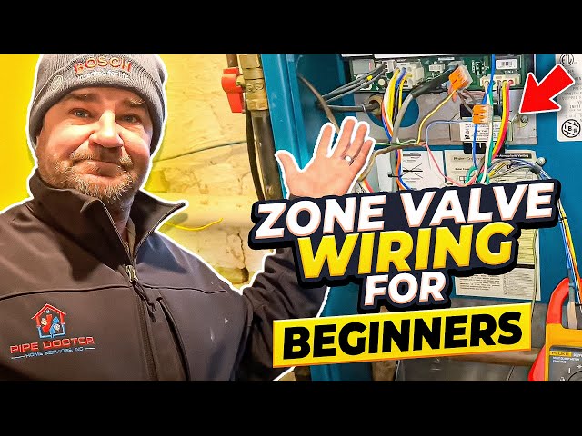 Zone Valve Wiring for Beginners - How to Wire Multiple Honeywell Zone Valves to Stats and Boiler