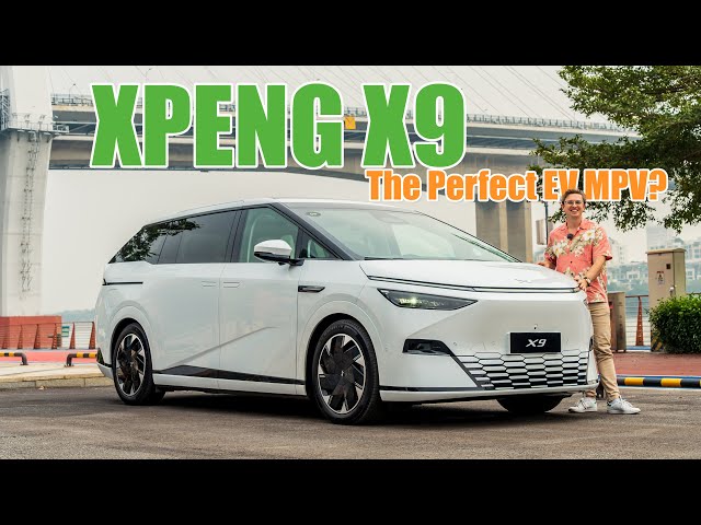 The Xpeng X9 Isn't A Van, It's A Spaceship