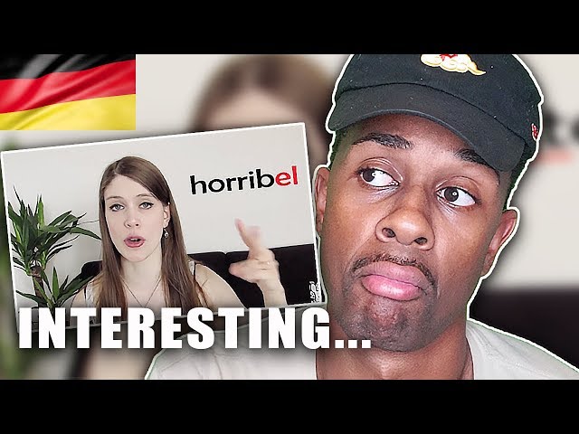 How to do a GERMAN ACCENT? reaction