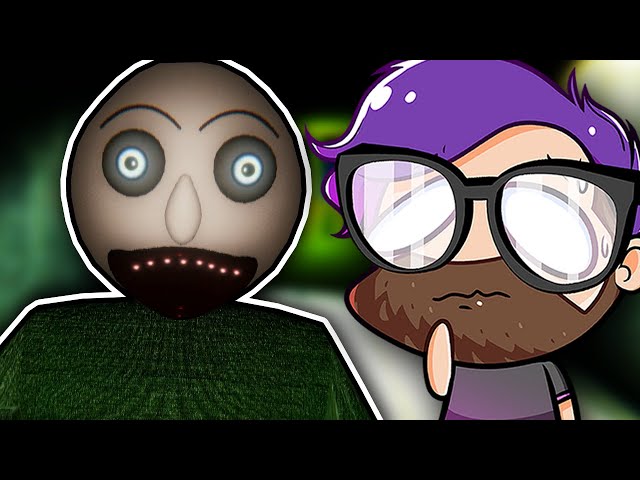 BALDI IN HD IS PURE NIGHTMARE FUEL - Balde's Basic in Education and Learning RTX ENDING