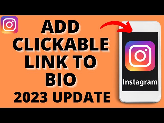 Add a Clickable Link in Your Instagram Bio - 2023 Update