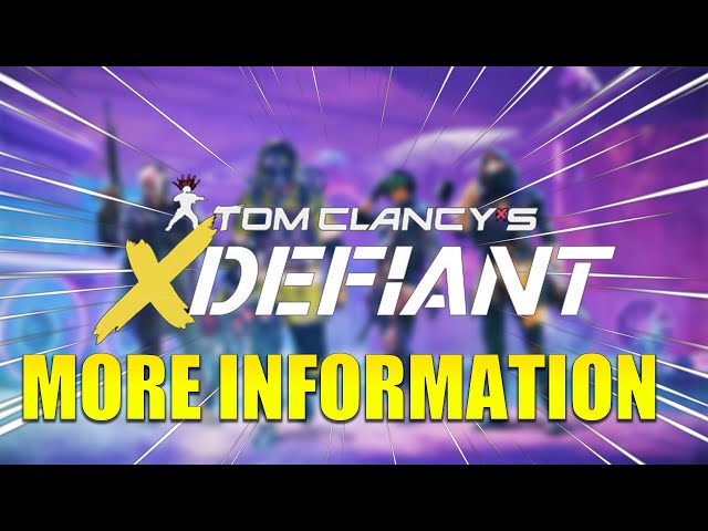 FOUND MORE INFO ON XDEFIANT AND STILL CONFUSED