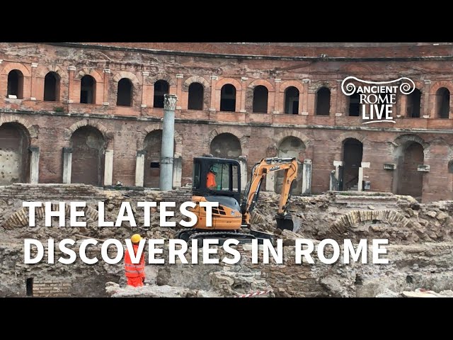Rome's newest excavations and archaeological discoveries!