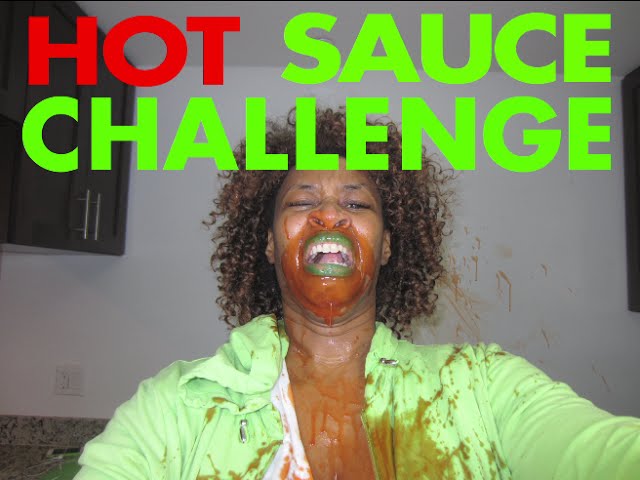 GloZell's Hot Sauce Challenge!