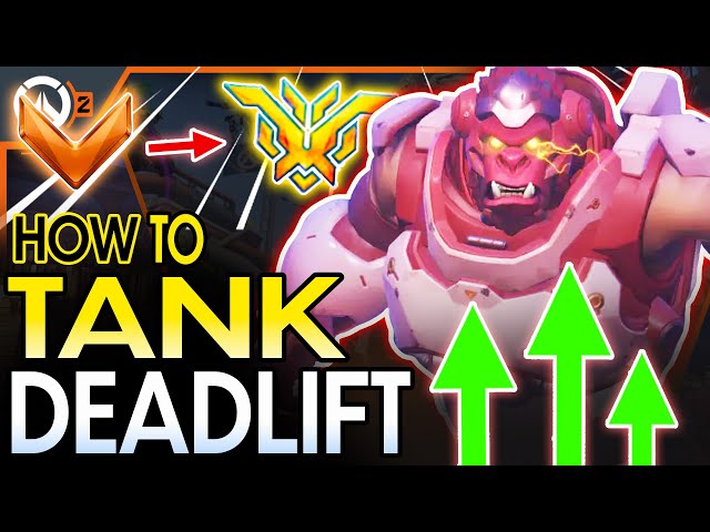 TOP 100 DEADLIFT MENTALITY! TIP TO CARRY ALL YOUR TANK GAMES! - TOP 100 TANK GUIDE || Overwatch 2