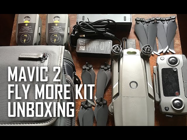 DJI Mavic 2 Fly More Kit Unboxing