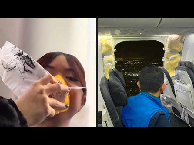 Plane Door Falls Off Mid-Flight