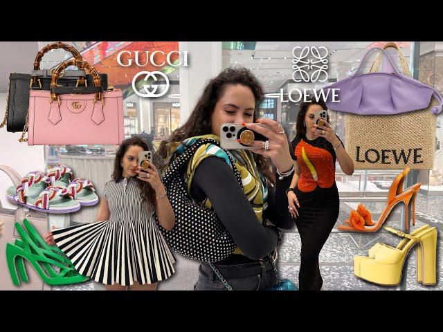 NEW SEASON Luxury Shopping Vlog 2023 | Loewe, Gucci, Valentino & MORE!