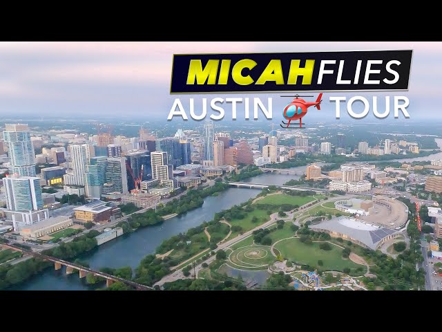 Austin Helicopter Tour | Lake Travis, Mansions, Downtown