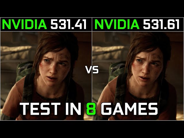 Nvidia Drivers 531.41 vs 531.61 | Test in 8 Games