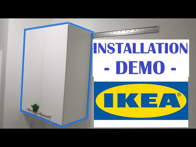 IKEA Cabinets Installation DEMO Close Real-time