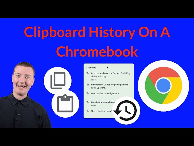 Clipboard History On A Chromebook