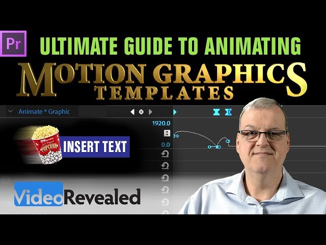 Ultimate Guide to Animating Motion Graphics Templates in Adobe Premiere Pro CC - DEEP DIVE!