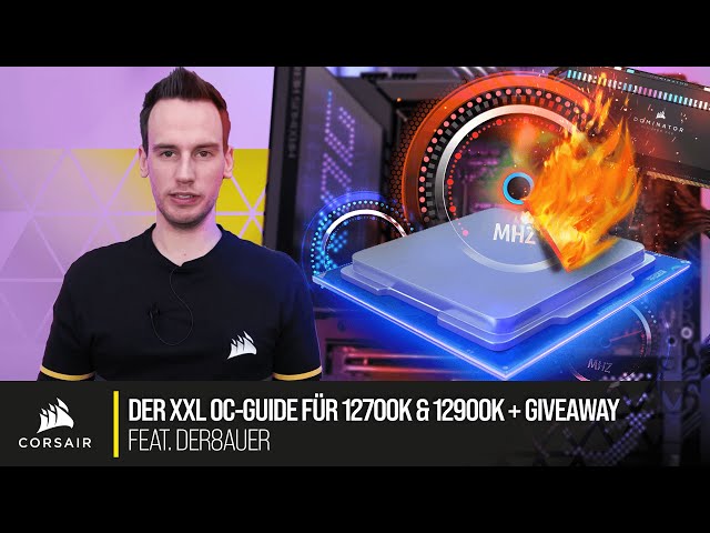 Intel Alder Lake am Limit! Der XXL OC-Guide für 12700K & 12900K feat. @der8auer 🚀 + Giveaway 🥳