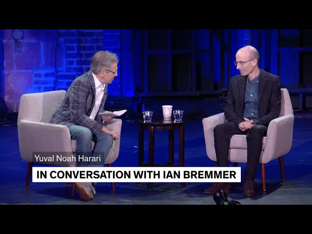Yuval Noah Harari & Ian Bremmer at The 92nd Street Y – March 2024