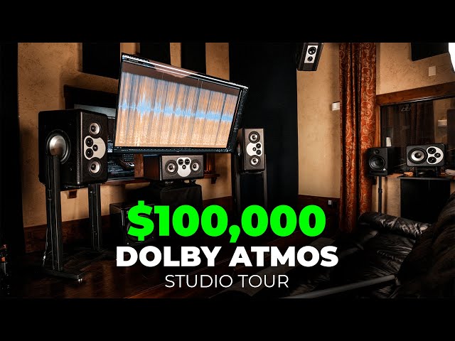 $100,000 Dolby Atmos Sound Mixing Room Tour