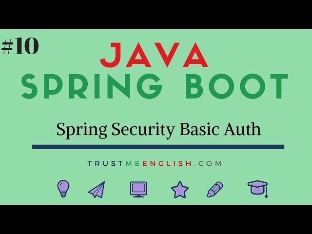 10 Spring Security Basic Auth with Postman