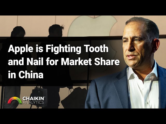 Apple is Fighting Tooth and Nail for Market Share in China