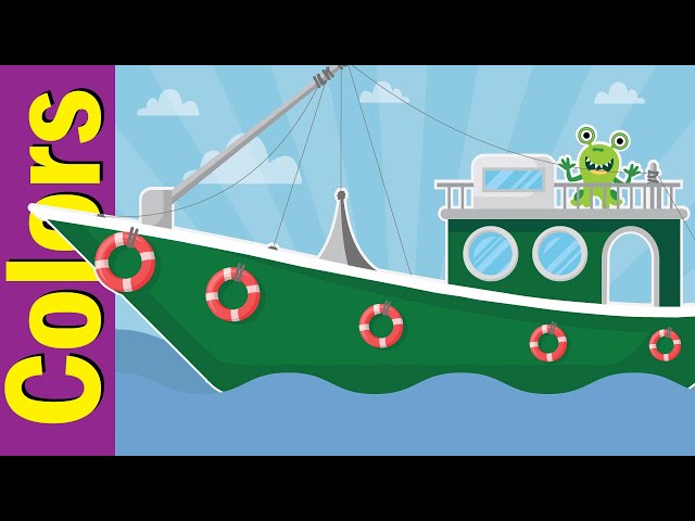 I Can See Green | Colors Song for Children | Fun Kids English