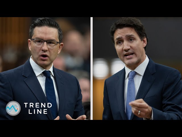 New preferred PM numbers: Poilievre, Trudeau are 'neck and neck' says Nanos | Trend Line