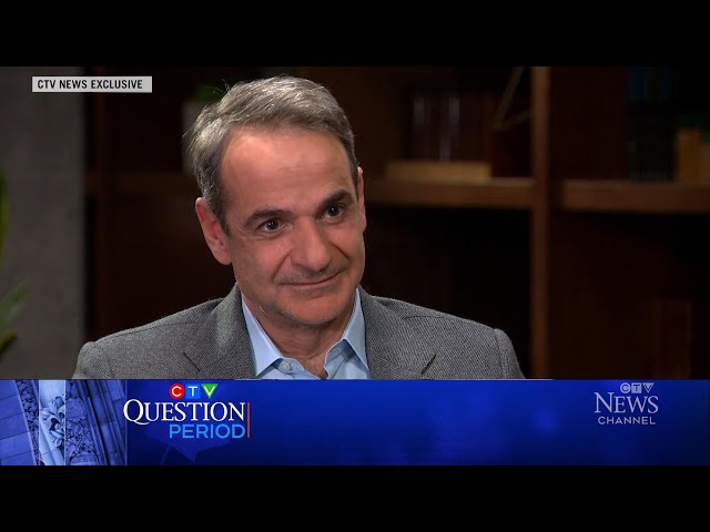 One-on-one with Greek Prime Minister Kyriakos Mitsotakis | CTV Question Period
