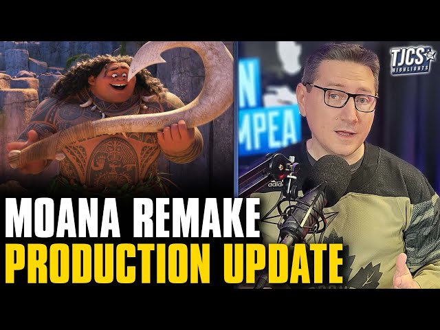 Dwayne Johnson Reveals Moana Live Action Movie Shoots This Year