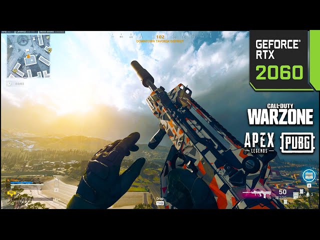 i5 10400F + RTX 2060 : Test in WARZONE, PUBG, APEX  ( Low, Ultra Settings 1080p DLSS )