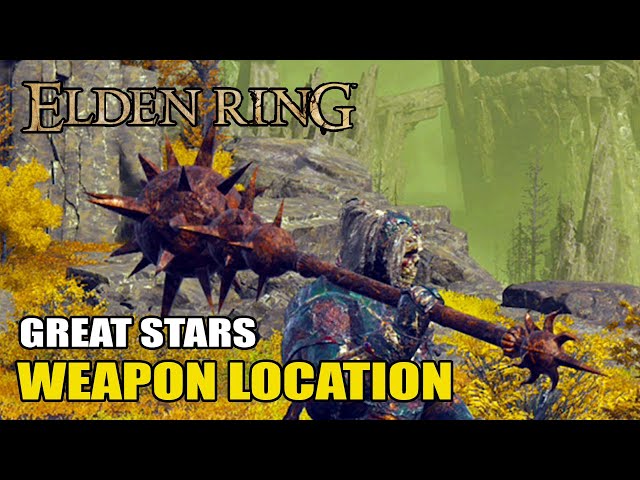 Elden Ring - Great Stars Warhammer Weapon Location