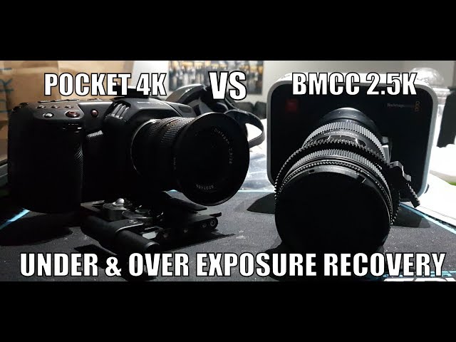 Blackmagic Pocket Cinema Camera 4k vs Blackmagic Cinema Camera