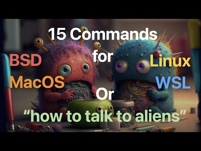 15 Commands for the Command Line (Part 1)