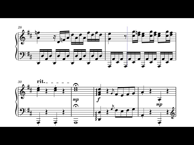 Sonatina in D Major ︱Third Movement ︱Allegro