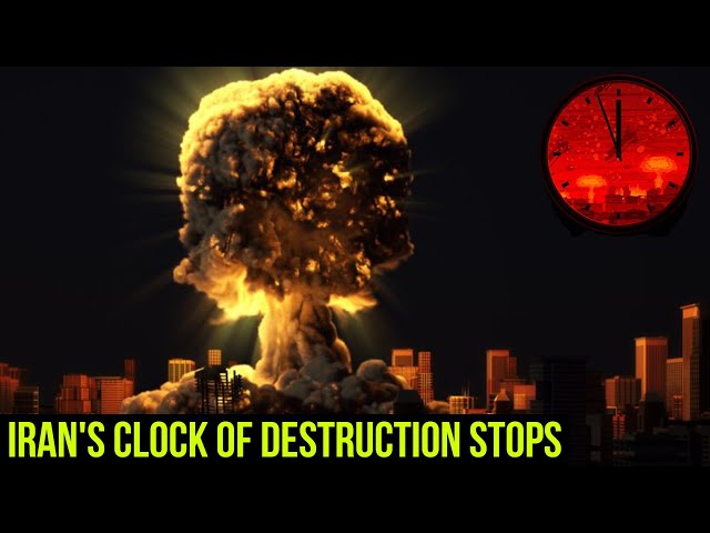 Iran’s doomsday clock for Israel’s end halts amid power cuts
