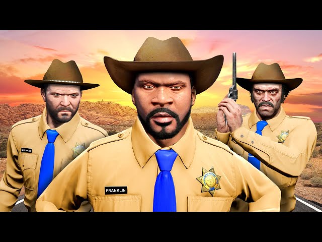 Playing as THE SHERIFF in GTA 5!
