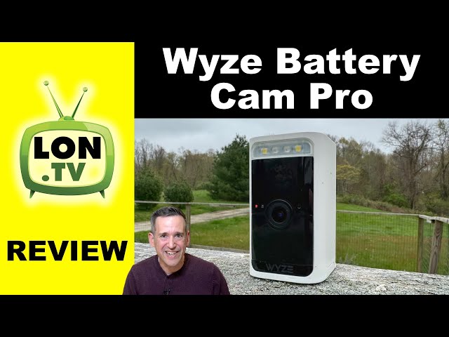 The Wyze Battery Cam Pro has a swappable battery - Full review with SD card demo