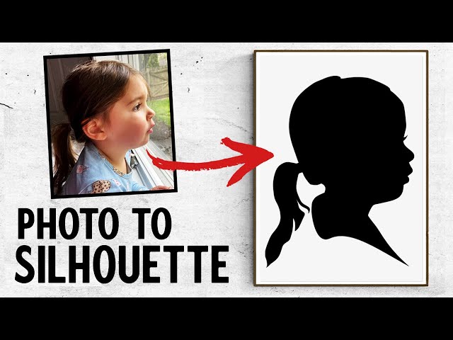How to Make a Silhouette Portrait from a Photo | Inkscape Beginner Tutorial