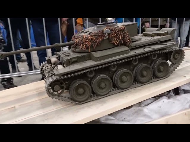 Modelbouwshow Zeelandhallen Goes 2023 @ AMAZING RC Big military tanks ( RC Armour group Holland )