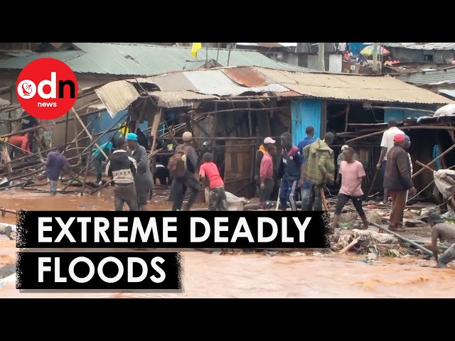 Shocking Footage Shows Extent of Floods Sweeping East Africa
