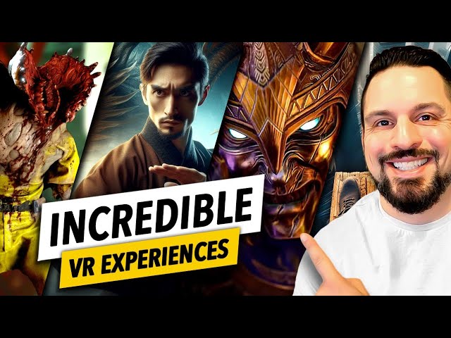 TOP 10 VR Experiences & BEST VR Games (Quest 2 Quest 3 PCVR PSVR2)