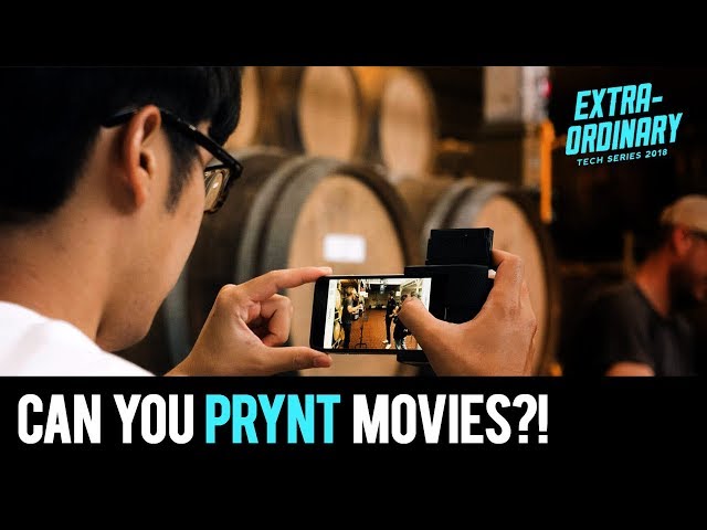 Making wine and Prynt-ing movies | Extraordinary Tech