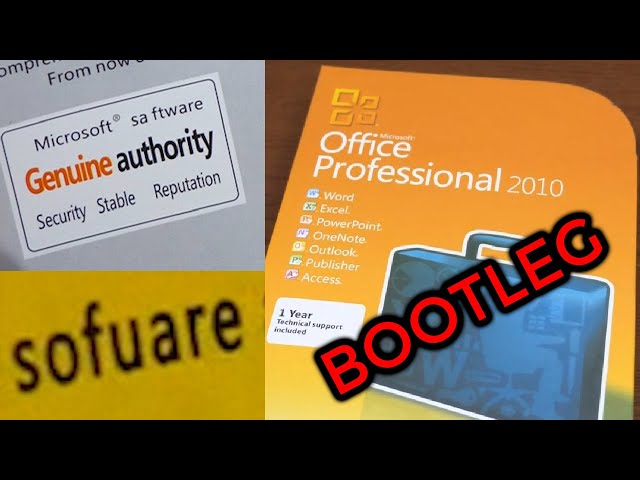 Another Microsoft Office Bootleg - Unboxing & Scam Investigation